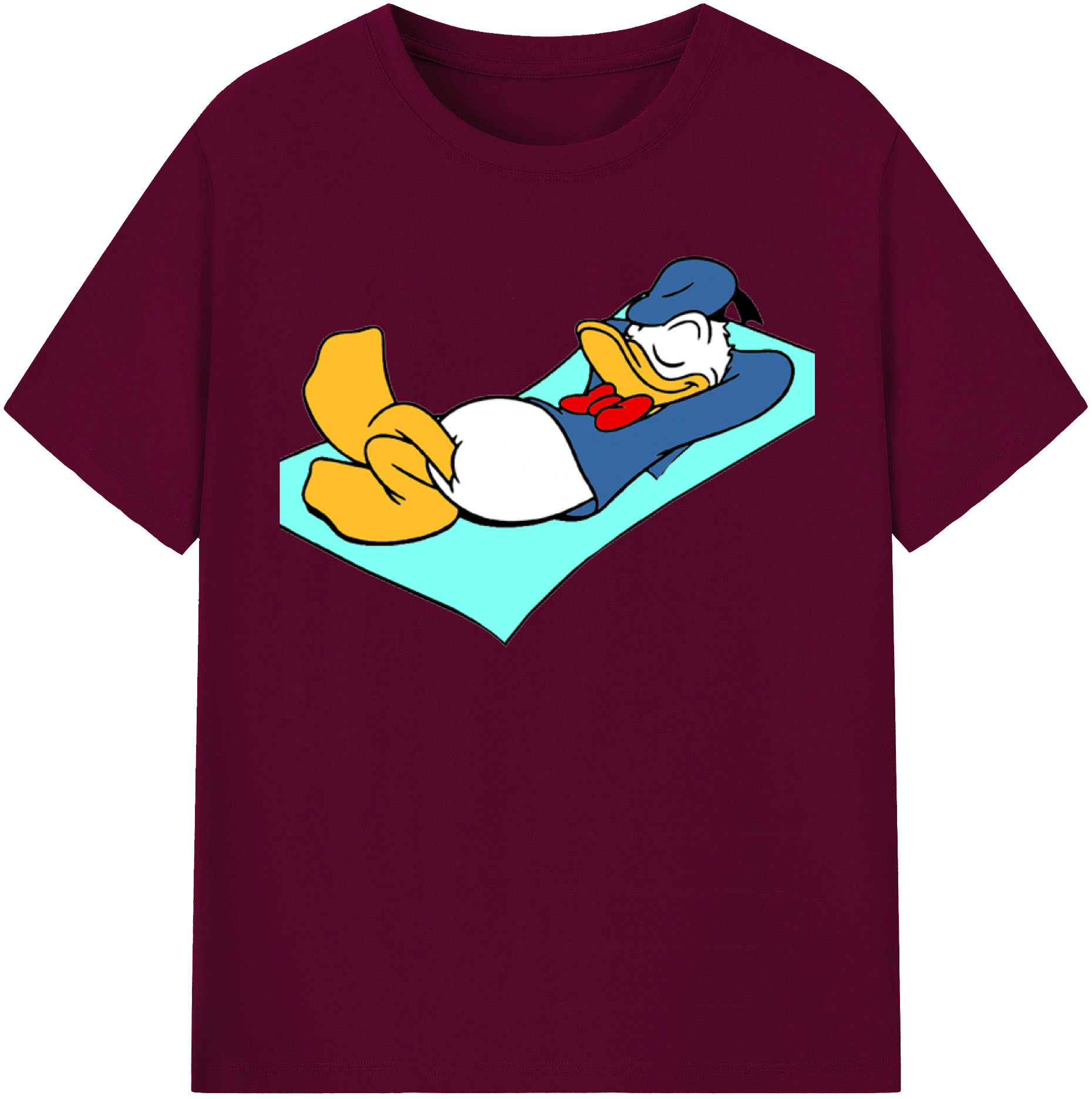 （画像用） ミッキーマウス Mickey Mouse レディースカジュアルプリントTシャツ（綿100％）